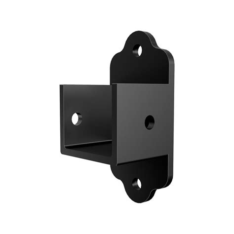 2 inch metal fence brackets|metal wall mount fence brackets.